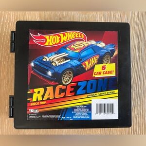🏎️🔥HOT WHEELS RACE ZONE 6 CAR TRAVELING CARRIER CASE🔥🏎️